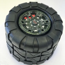 3D Tire Cake