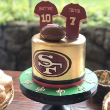 49er Grooms Cake