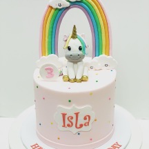 Cute Unicorn and Rainbows