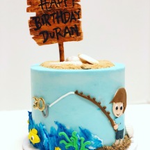 Fishing Birthday Cake