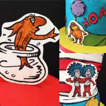 Hand Painted Dr Seuss Sugar Characters