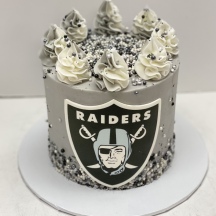 Raiders w/ Edible Image Logo