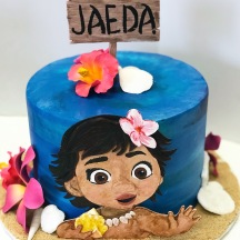 Jaeda's Moana Cake