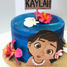 Kaylah's Moana Cake