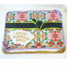 Kimono Sheet Cake