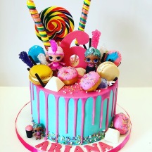 LOL Dolls Drip Cake