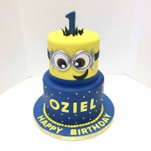 Minion Tiered Cake