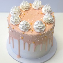 Peach Drip Cake