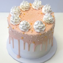 Peach Drip Cake