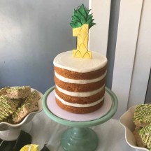 Pineapple Naked Cake