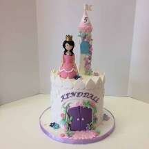 Queen Castle Cake