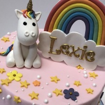 Rainbow Sparkle Unicorn Close Up