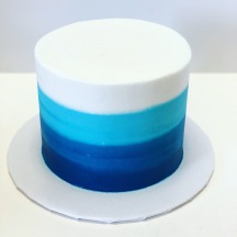 Smooth Clean Ombre Buttercream