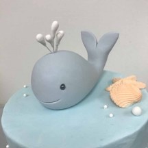 Whale Cake Topper