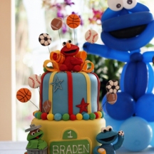 Braden’s Sesame Street Cake