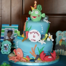 Brayden’s Whimsical Ocean Theme Cake