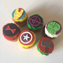 Avengers Cupcakes