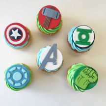 Avengers Cupcakes