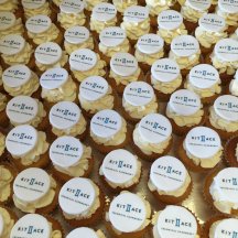 Company Logo Cupcakes