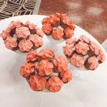 Coral Petal Bouquets