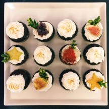 Fresh Fruit Cupcakes