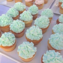 Mint Ruffle Buttercream Frosting