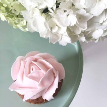 Pink Buttercream Rose