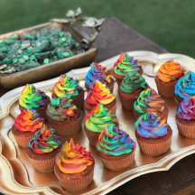 Rainbow Cupcakes