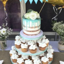Tiffany Blue Cupcake