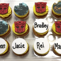 Transformers Cupcakes