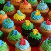 Baby Dinosaur Cupcakes