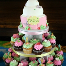 Tinkerbell Cupcakes