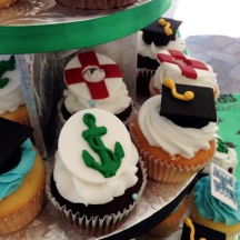 Nautical Sailing Theme Cupcakes 2