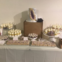 Amethyst Dessert Table