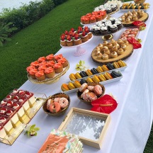 Coral Dessert Spread