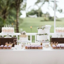 Custom Wedding Dessert Table