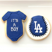 LA Dodgers Baby Shower