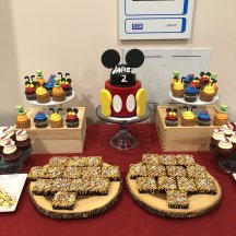 Mickey Mouse Dessert Table