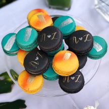 Monogram Macarons