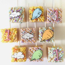 Oh The Places You'll Go Rice Krispy Pops