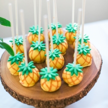 Pineapple Cake Pops