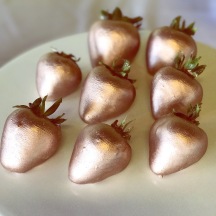 Rose Gold Strawberries