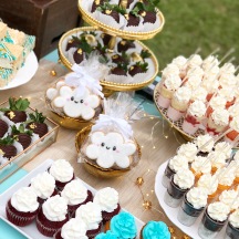 Teal Dessert Table 4