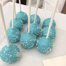 Tiffany Blue Cake Pops