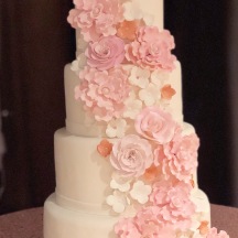 4-tier Sugar Flower Cascade