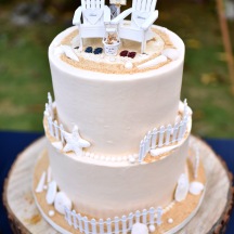 Beach Cake with Fences