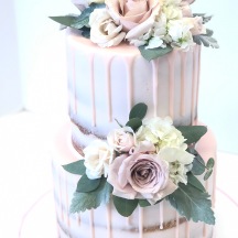 Blush Semi Naked Drip and Blush Quicksand Roses