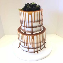 Caramel Drip Cake