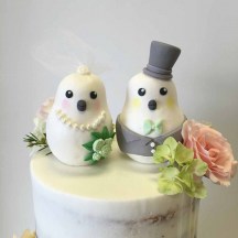 Custom Bird Cake Toppers