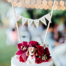 Custom Doggie Cake Topper